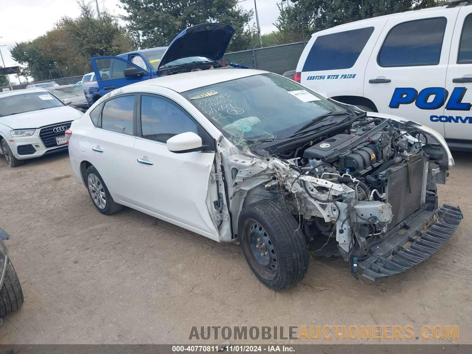 3N1AB7AP2FY258203 NISSAN SENTRA 2015