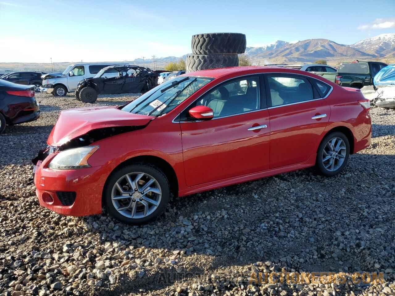 3N1AB7AP2FY299611 NISSAN SENTRA 2015