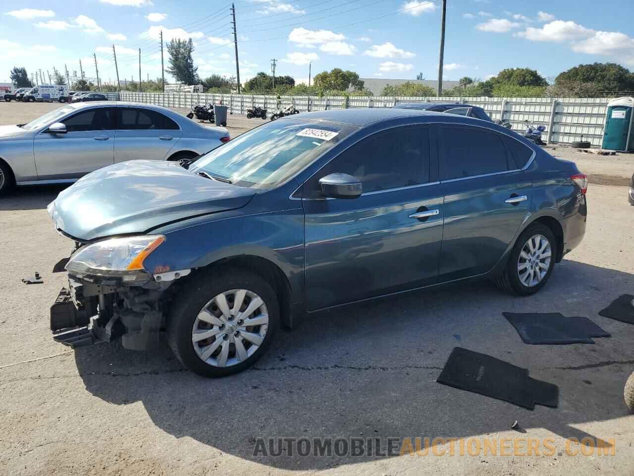 3N1AB7AP2FY316455 NISSAN SENTRA 2015