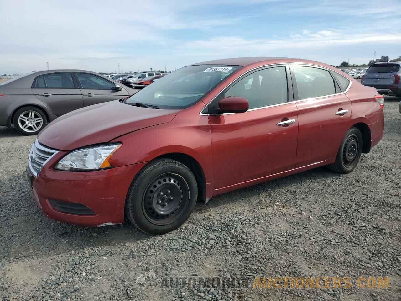 3N1AB7AP2FY319355 NISSAN SENTRA 2015