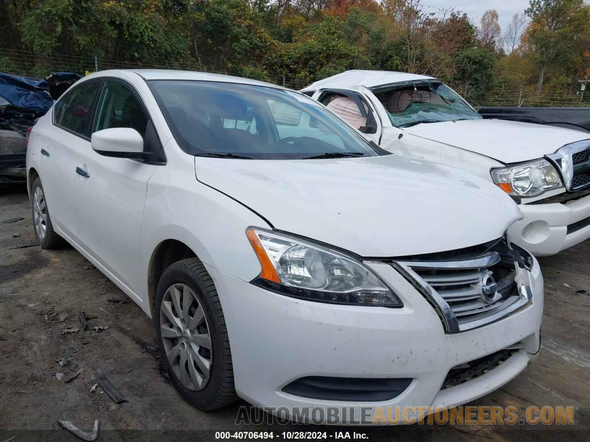 3N1AB7AP2FY333983 NISSAN SENTRA 2015