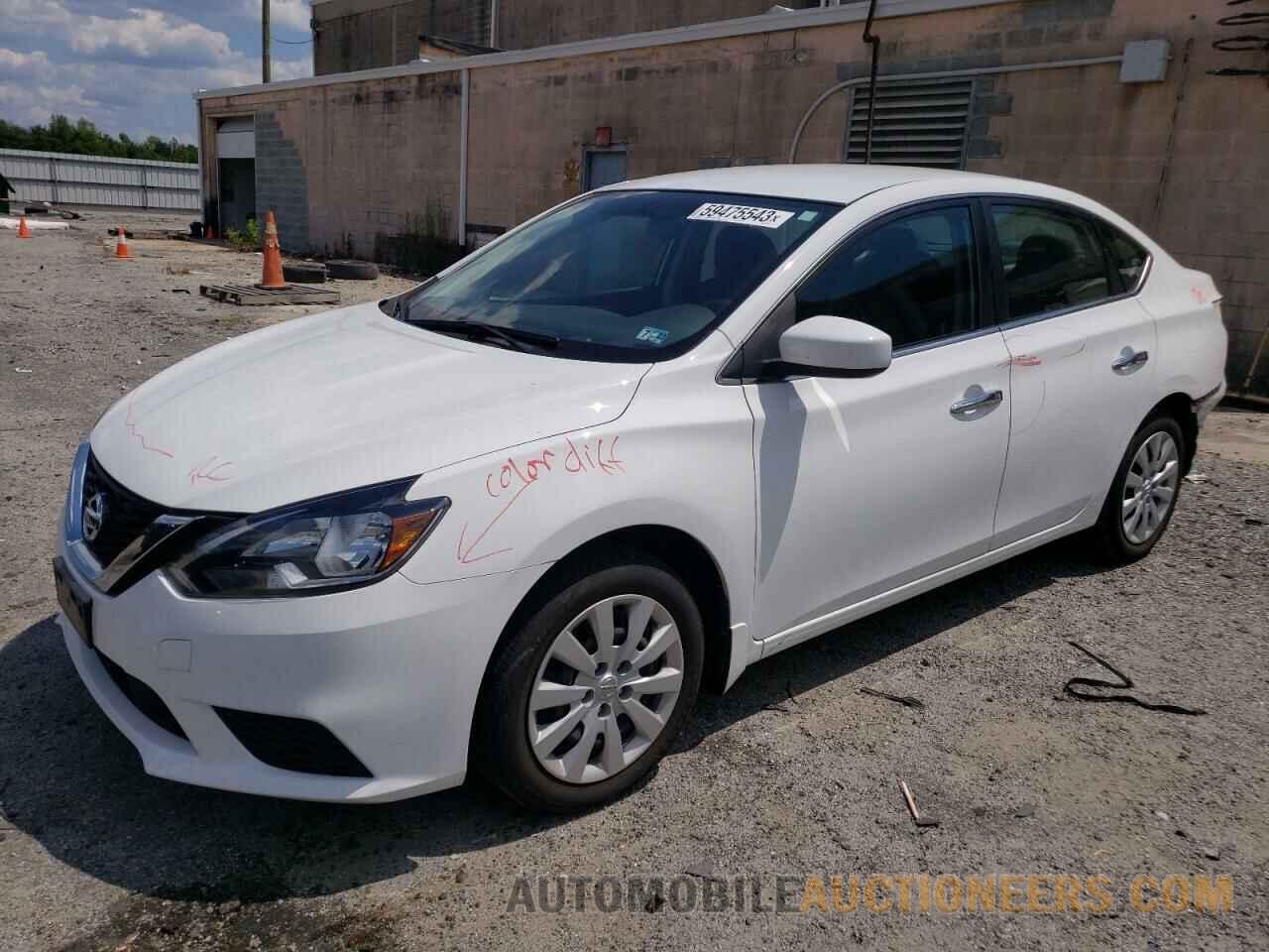 3N1AB7AP2KY202465 NISSAN SENTRA 2019