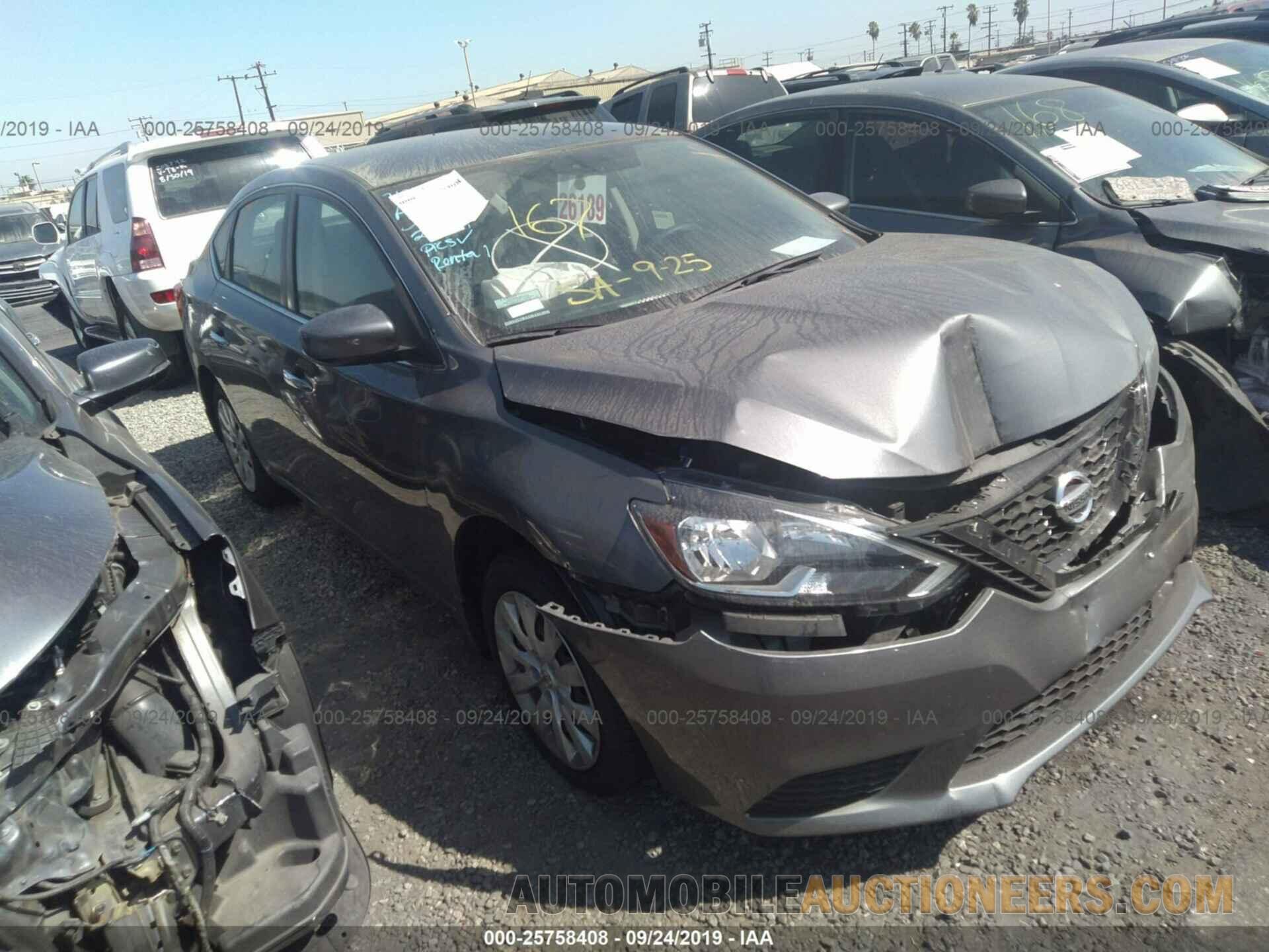 3N1AB7AP2KY303974 NISSAN SENTRA 2019