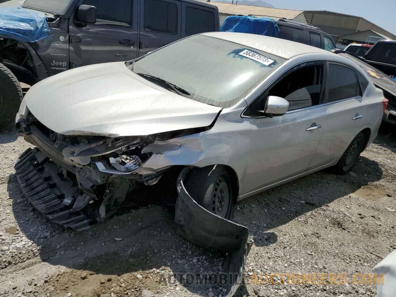 3N1AB7AP2KY352222 NISSAN SENTRA 2019