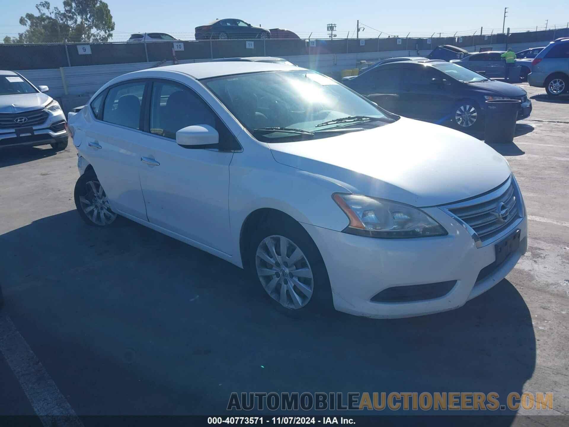 3N1AB7AP3DL562649 NISSAN SENTRA 2013