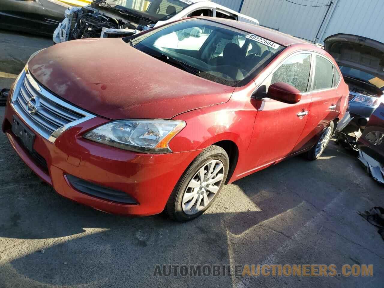 3N1AB7AP3DL787315 NISSAN SENTRA 2013