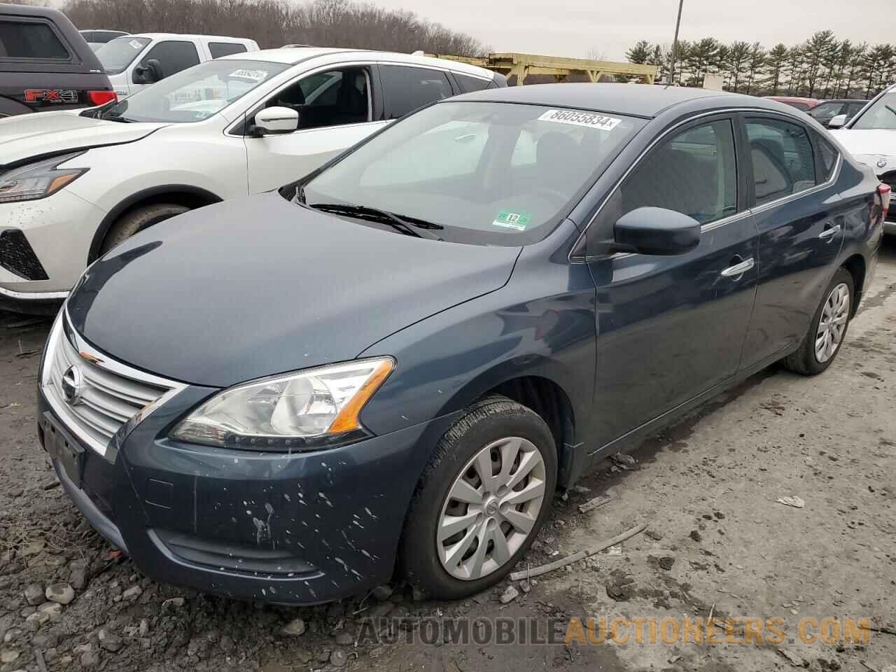 3N1AB7AP3EL687460 NISSAN SENTRA 2014