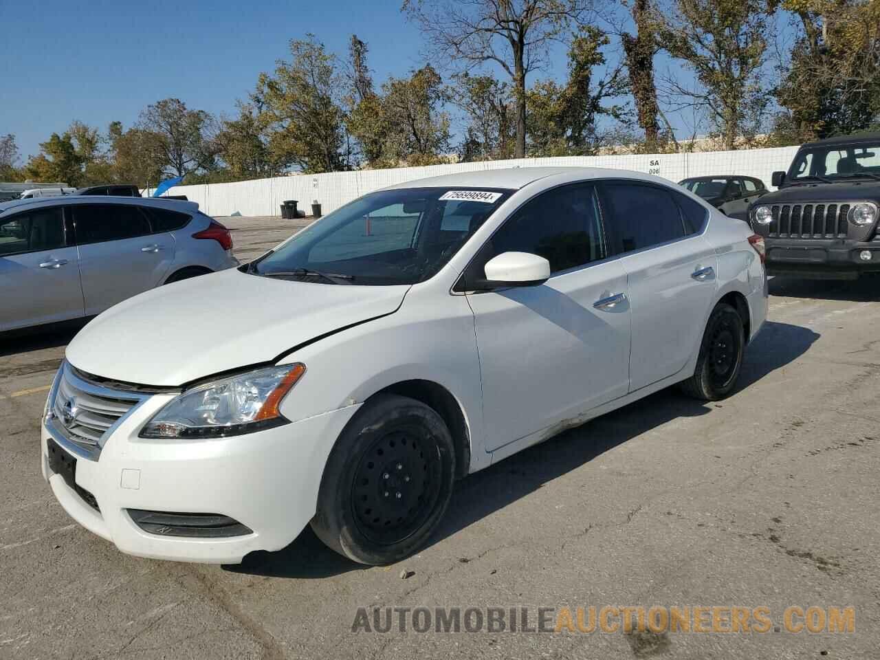 3N1AB7AP3EY245765 NISSAN SENTRA 2014