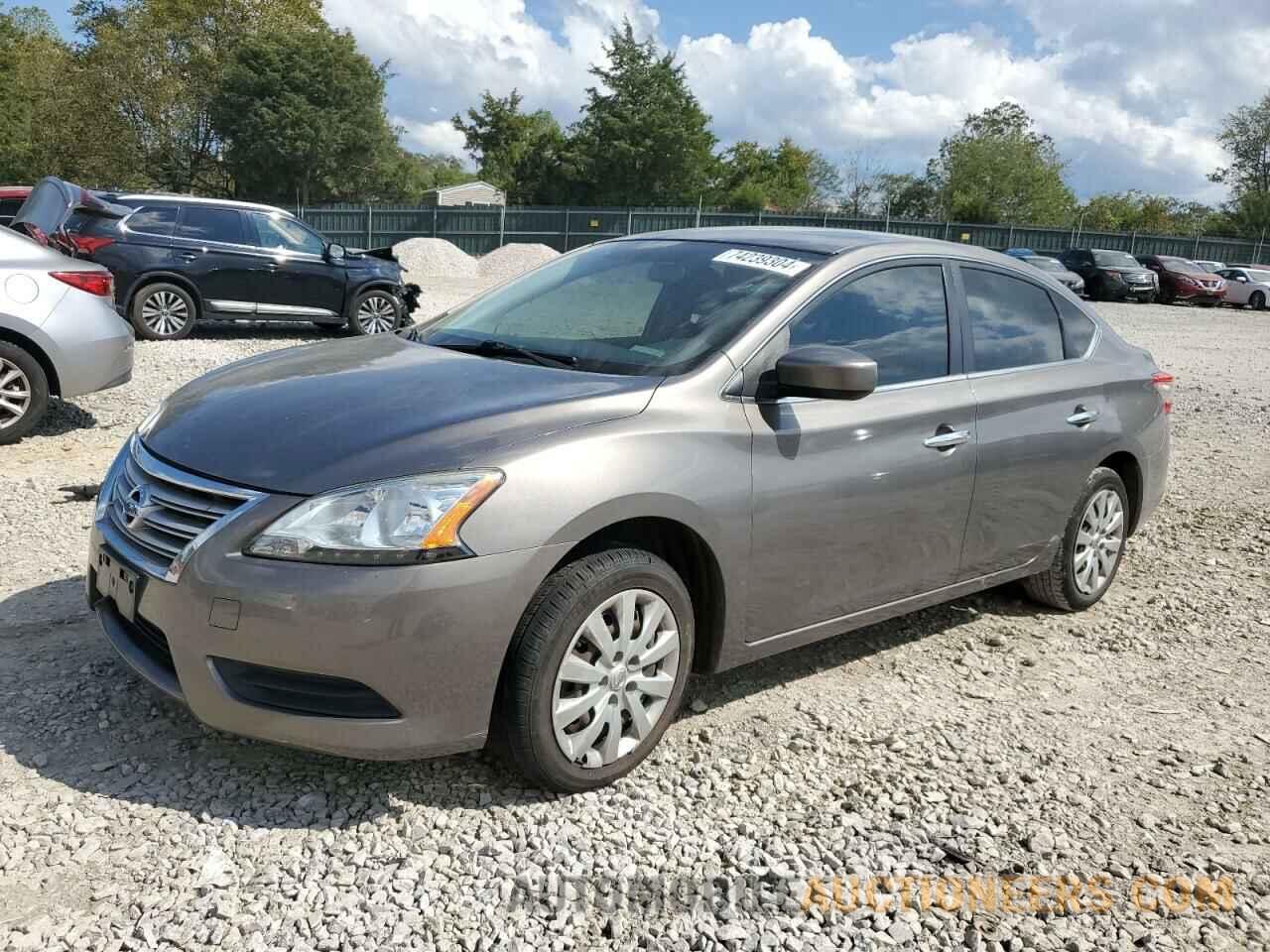 3N1AB7AP3FL628541 NISSAN SENTRA 2015