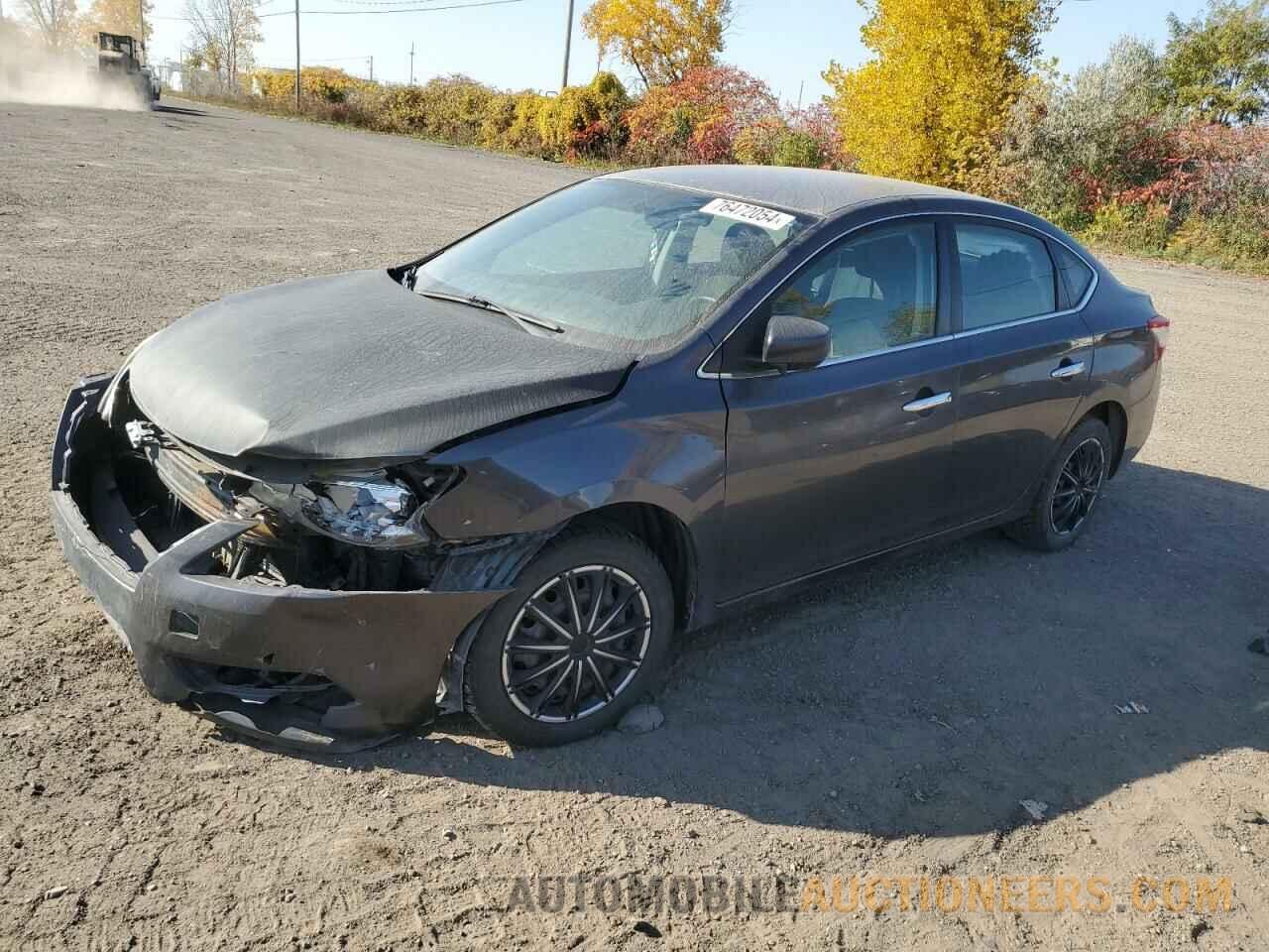 3N1AB7AP3FL642875 NISSAN SENTRA 2015