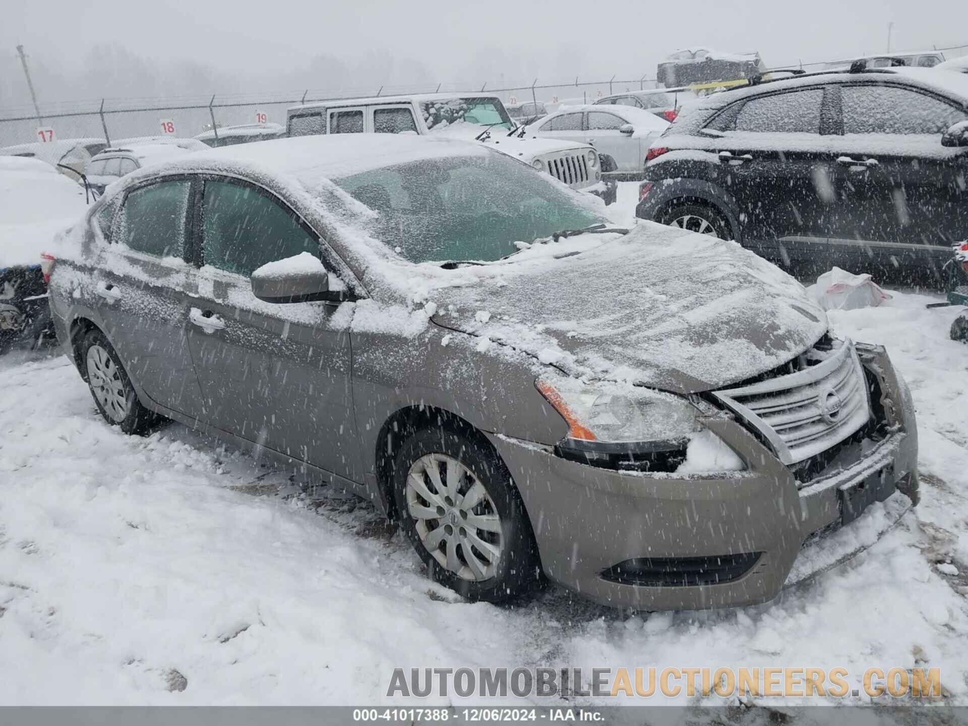 3N1AB7AP3FL679652 NISSAN SENTRA 2015