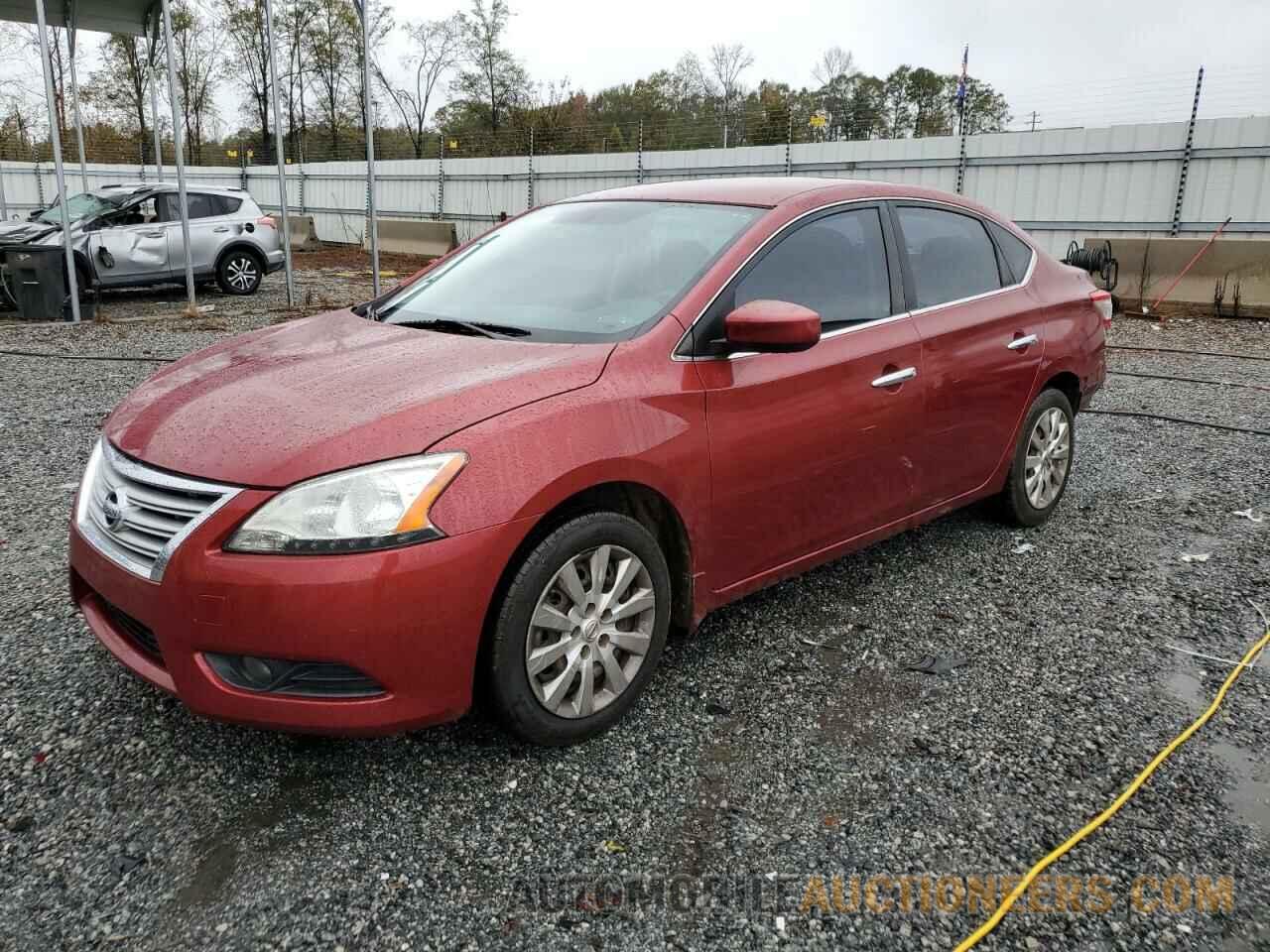 3N1AB7AP3FL696435 NISSAN SENTRA 2015