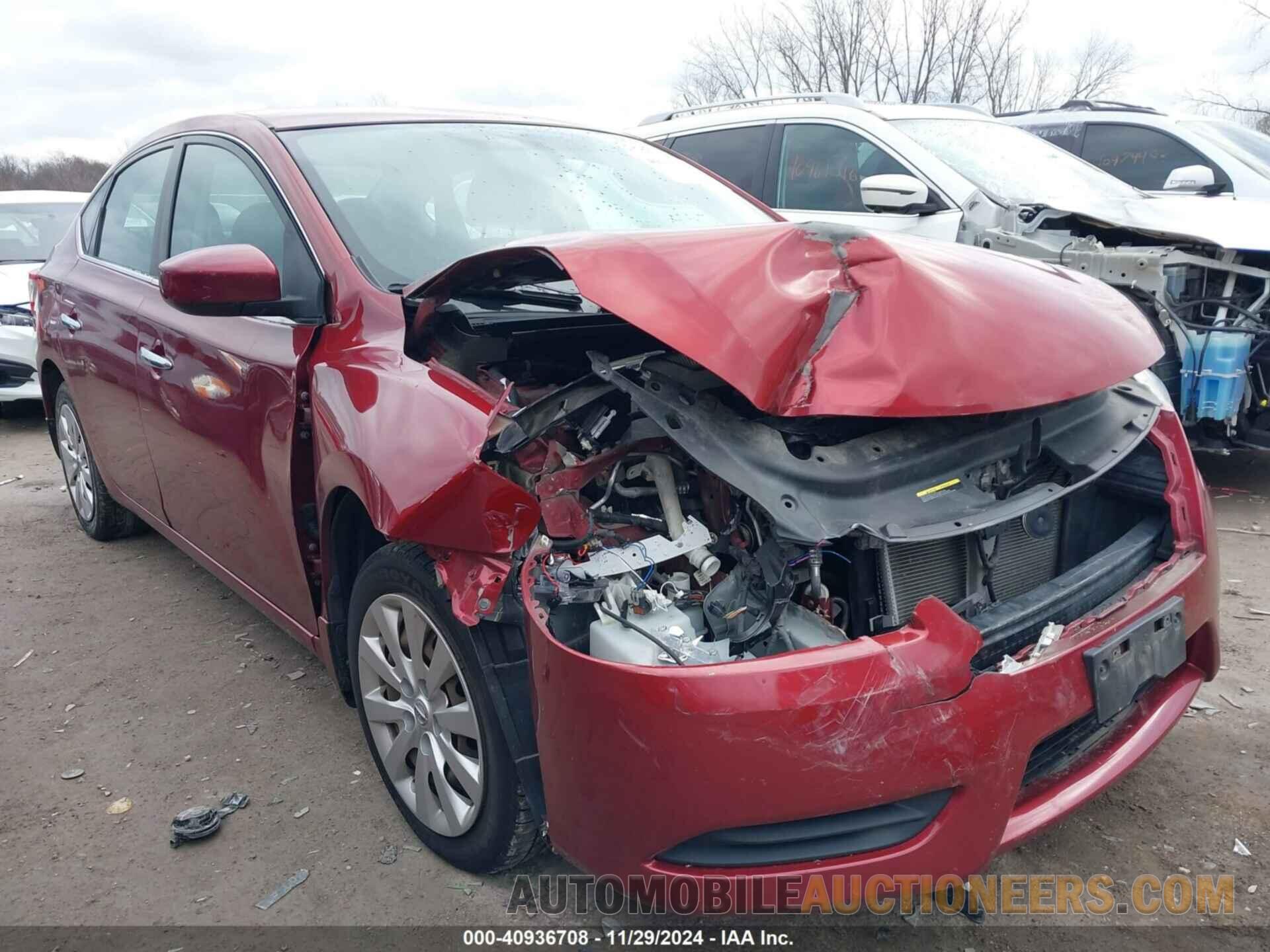 3N1AB7AP3FY234508 NISSAN SENTRA 2015