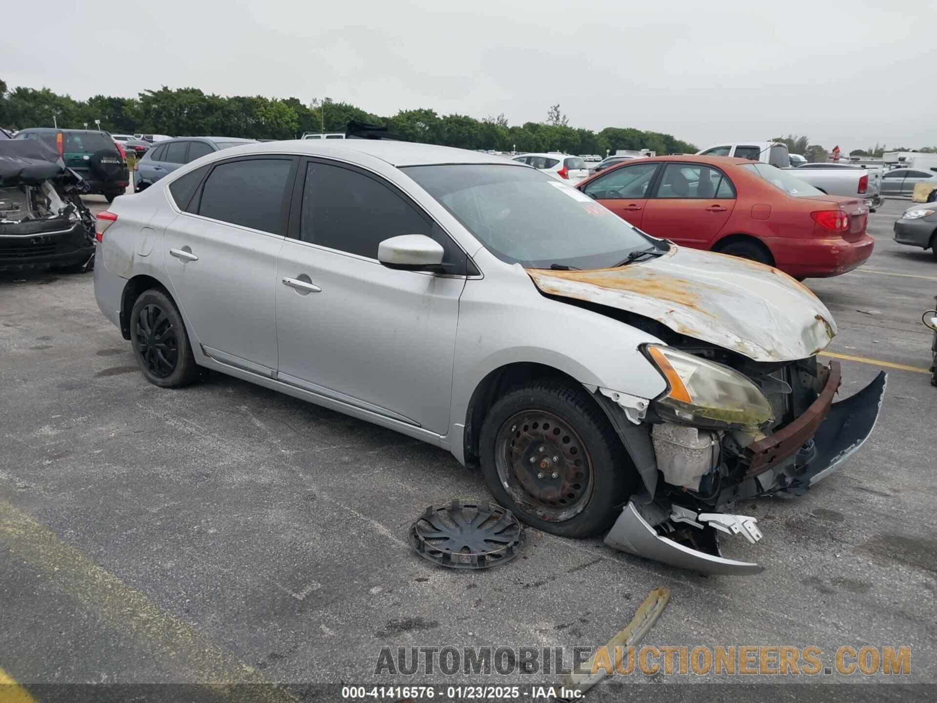 3N1AB7AP3FY286754 NISSAN SENTRA 2015