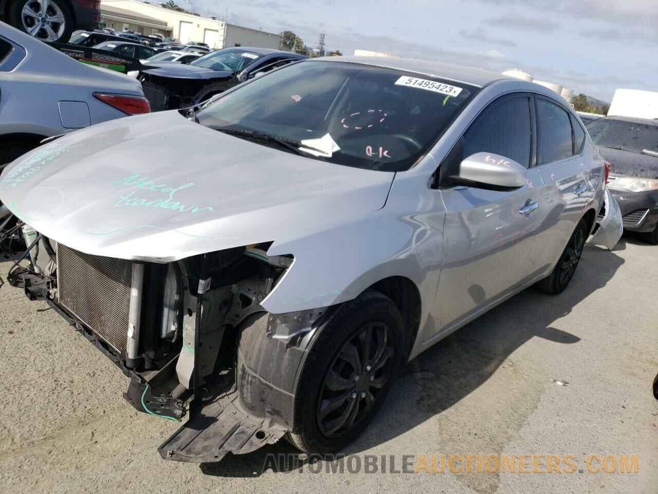 3N1AB7AP3JY245811 NISSAN SENTRA 2018