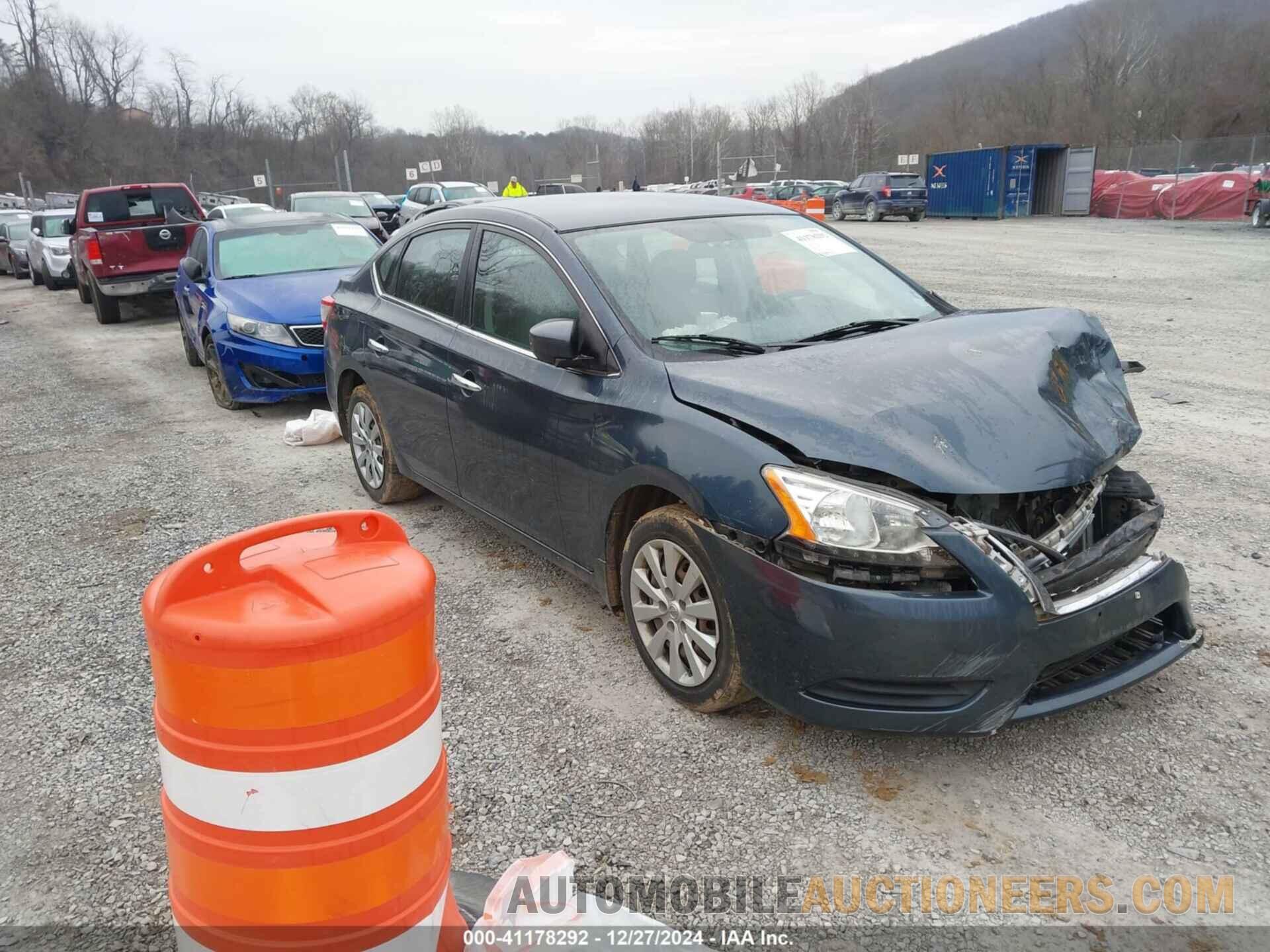 3N1AB7AP4DL615004 NISSAN SENTRA 2013