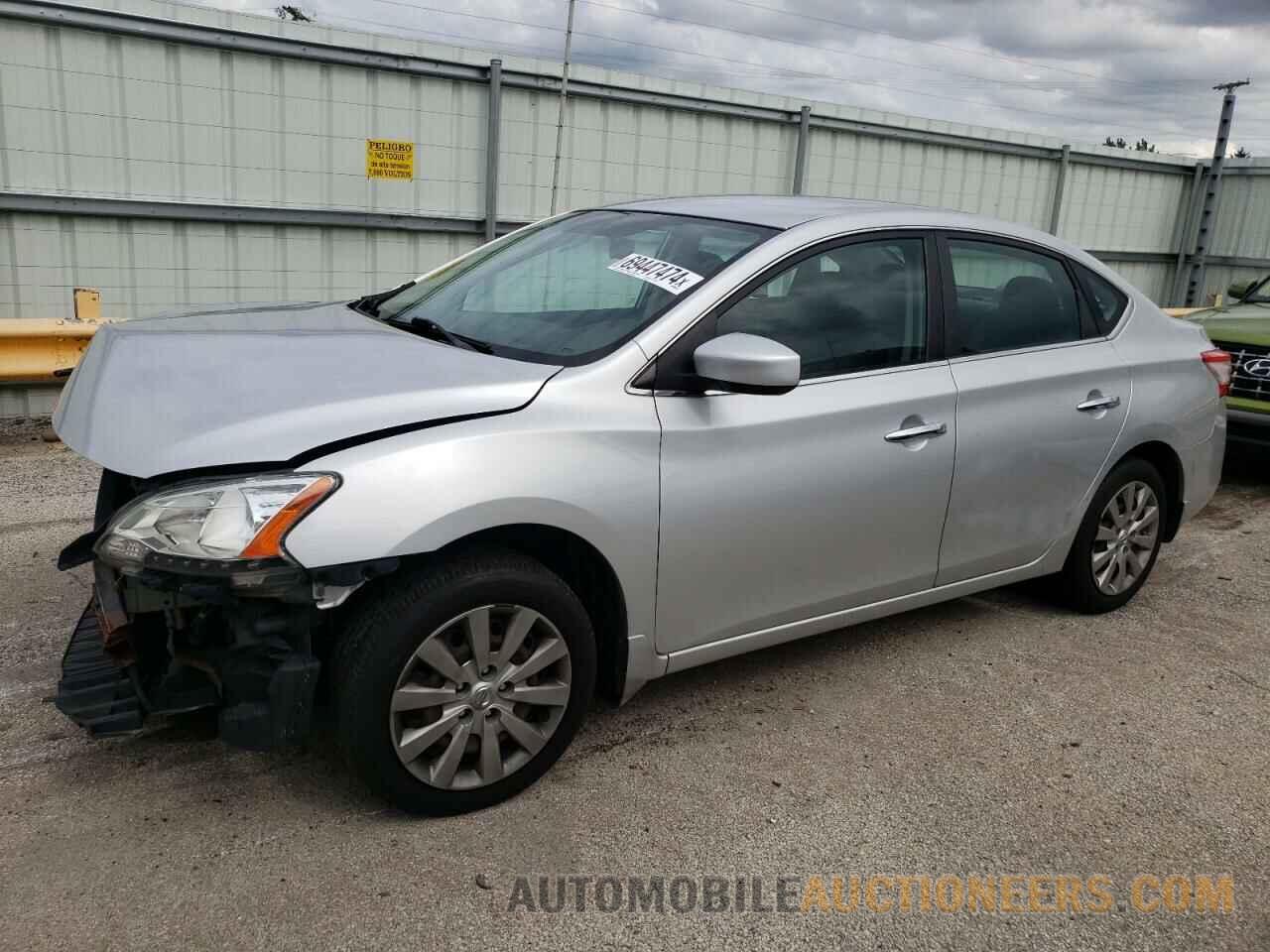 3N1AB7AP4DL619599 NISSAN SENTRA 2013