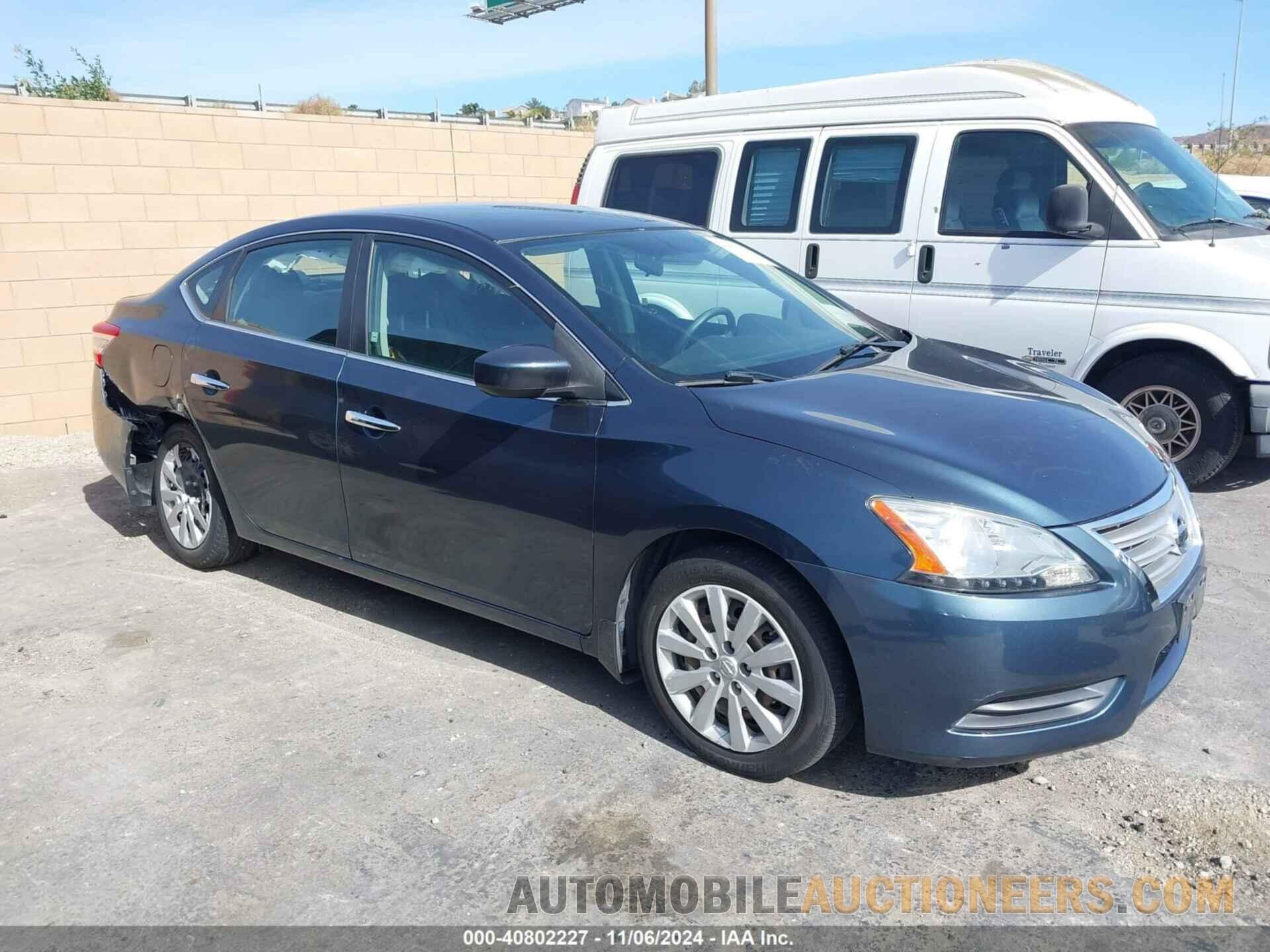 3N1AB7AP4DL727396 NISSAN SENTRA 2013