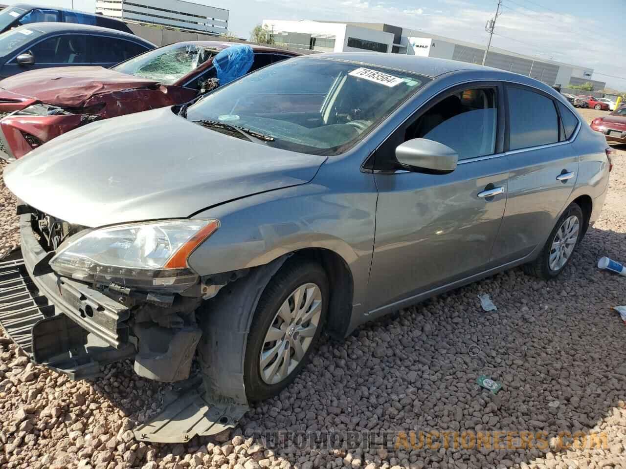 3N1AB7AP4DL768336 NISSAN SENTRA 2013