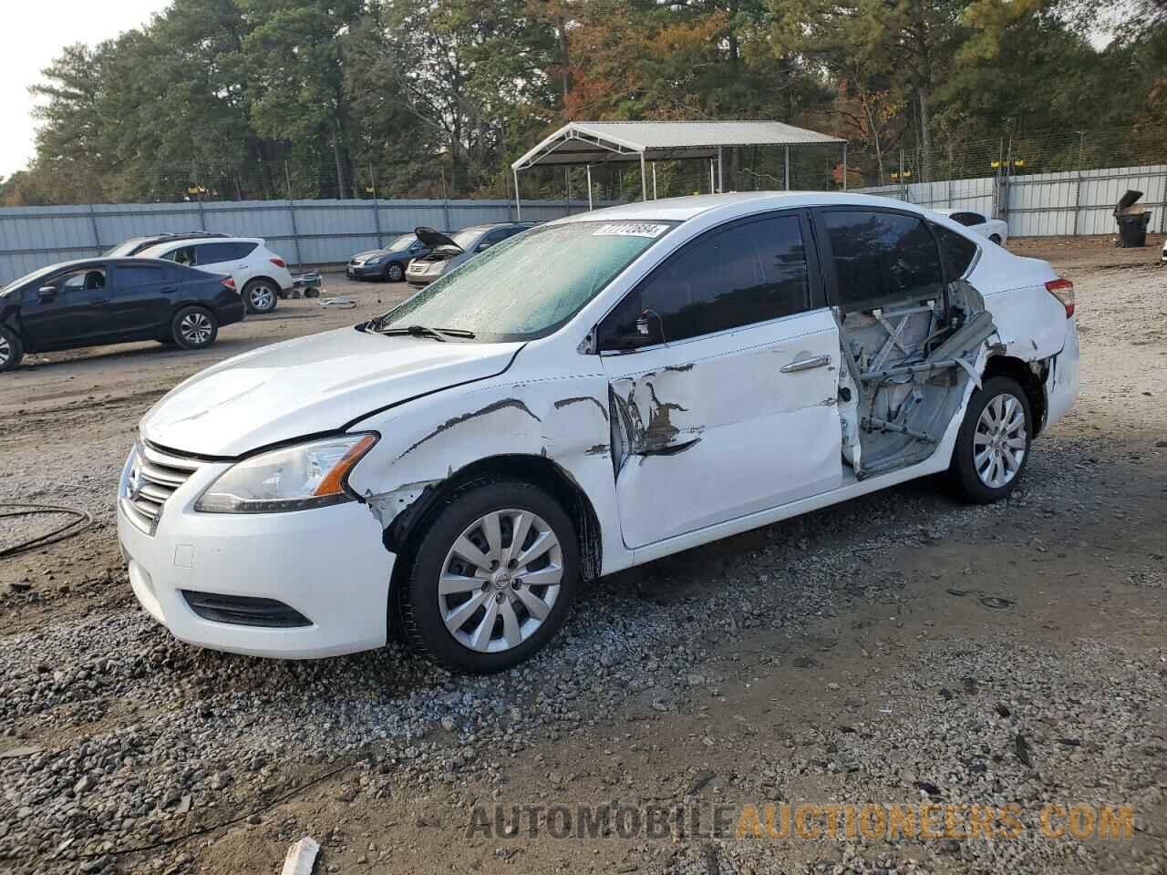 3N1AB7AP4EY245290 NISSAN SENTRA 2014