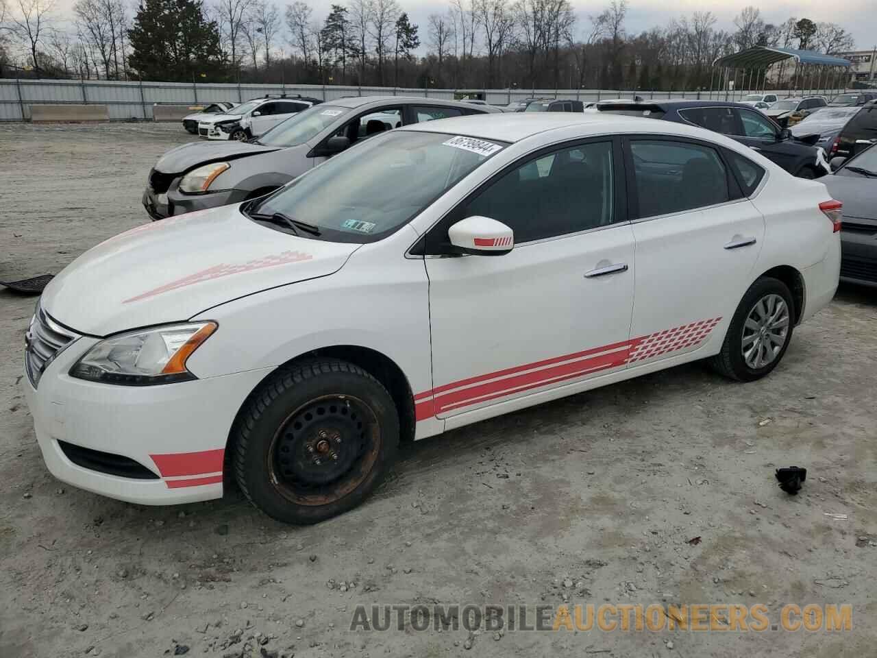 3N1AB7AP4EY267533 NISSAN SENTRA 2014