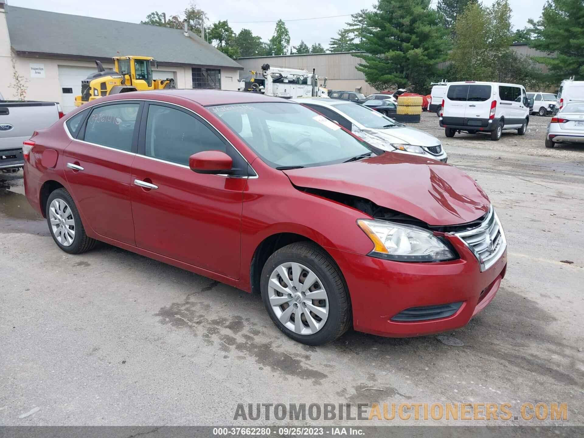 3N1AB7AP4FL663427 NISSAN SENTRA 2015