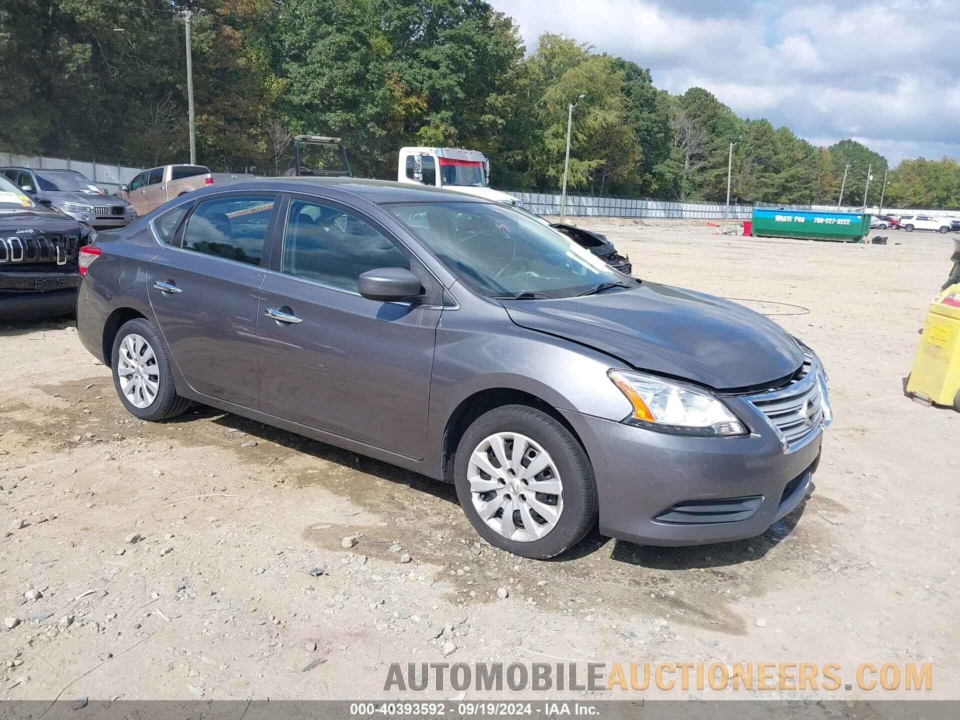 3N1AB7AP4FL673133 NISSAN SENTRA 2015