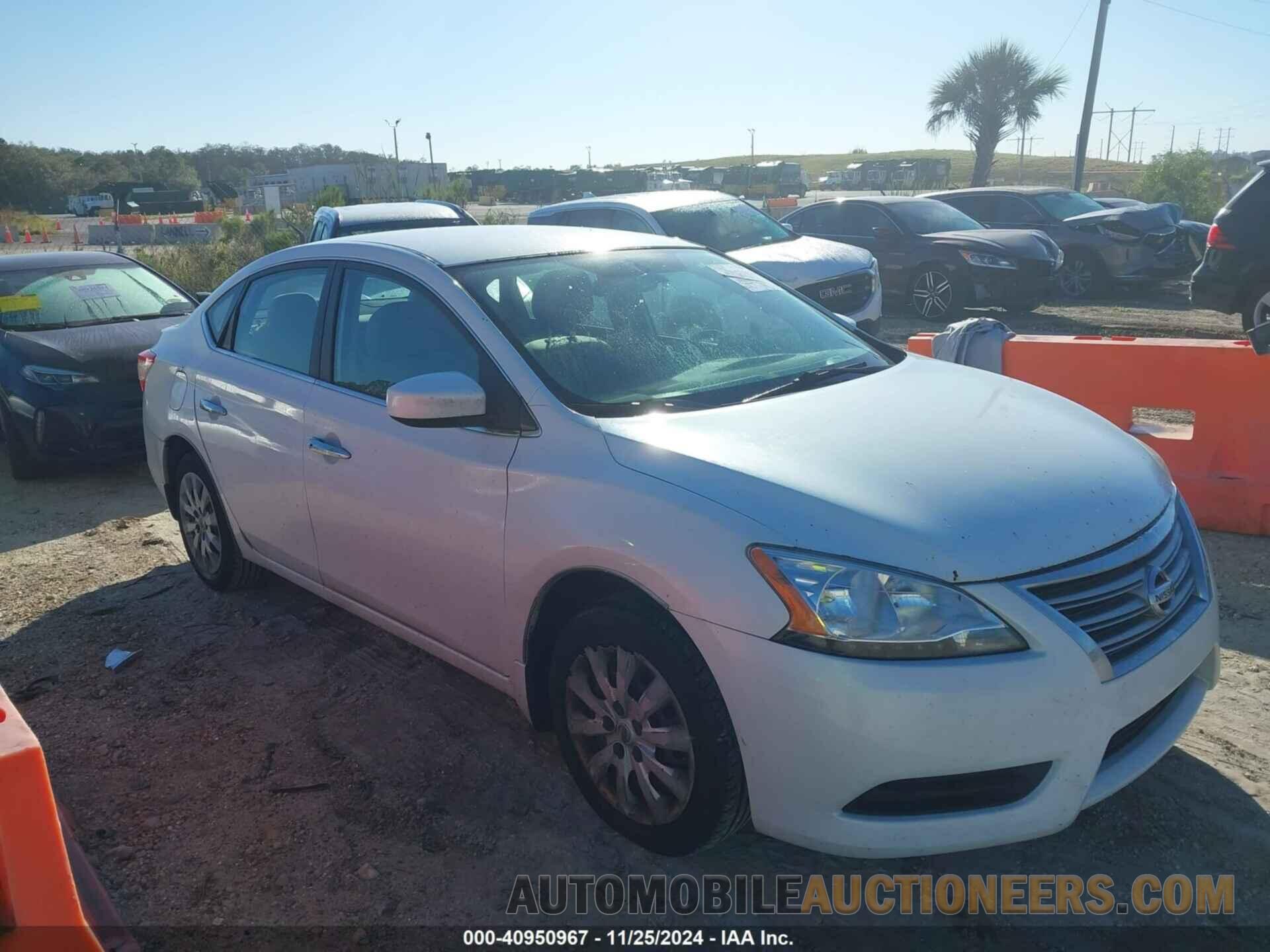 3N1AB7AP4FL675285 NISSAN SENTRA 2015