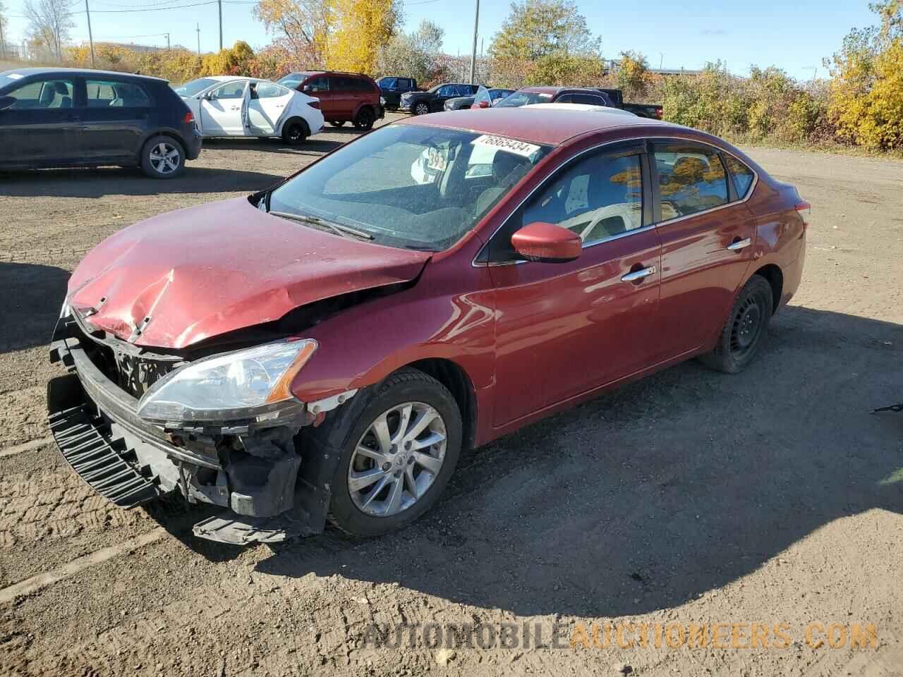 3N1AB7AP4FL679630 NISSAN SENTRA 2015