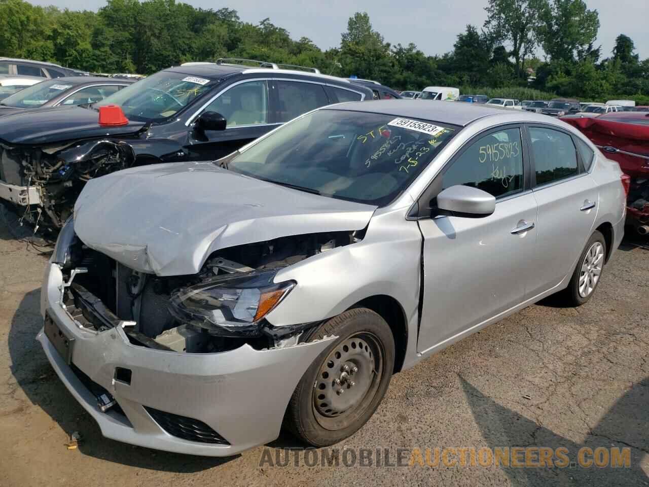 3N1AB7AP4KY421802 NISSAN SENTRA 2019