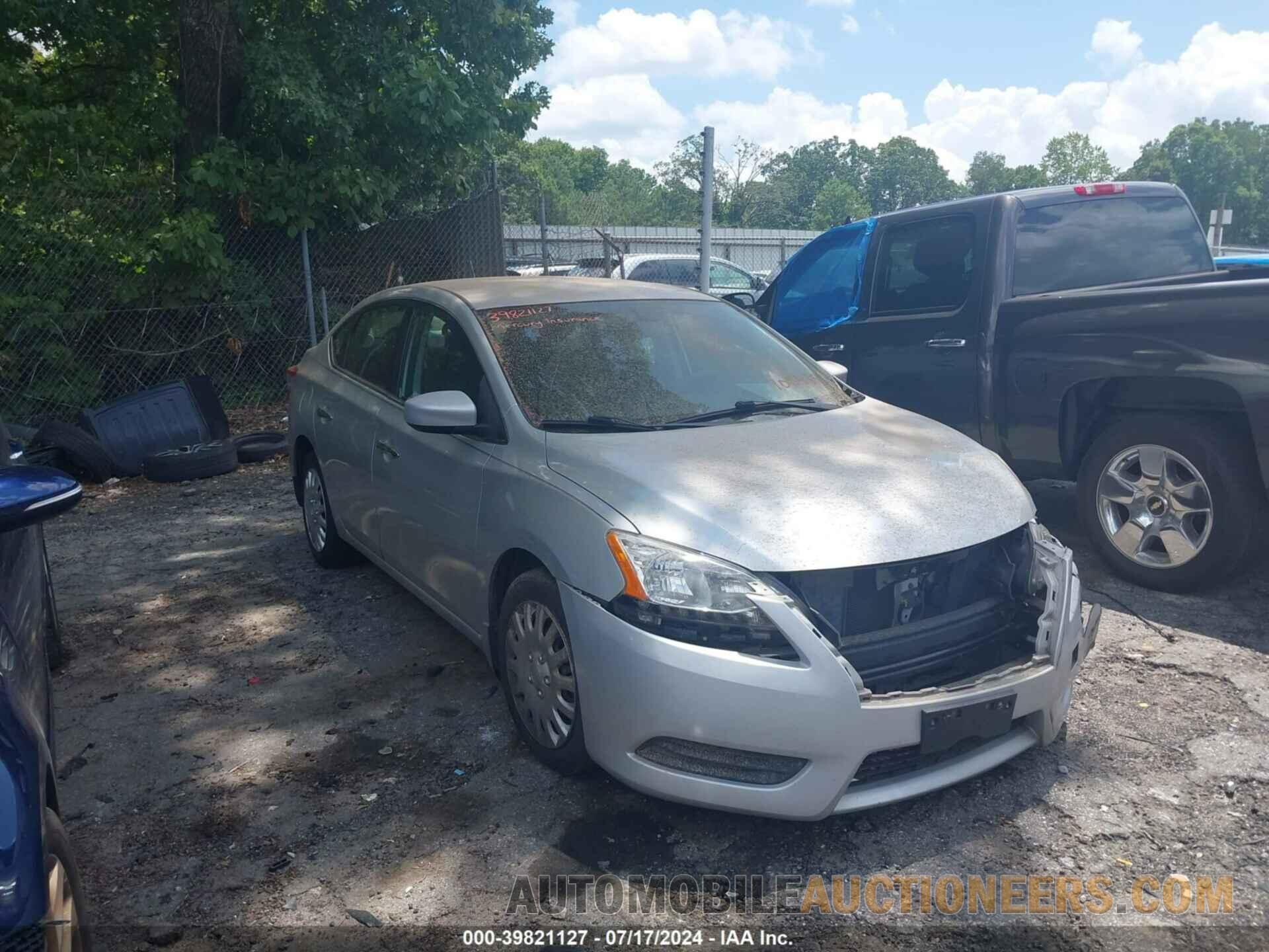 3N1AB7AP5DL705438 NISSAN SENTRA 2013