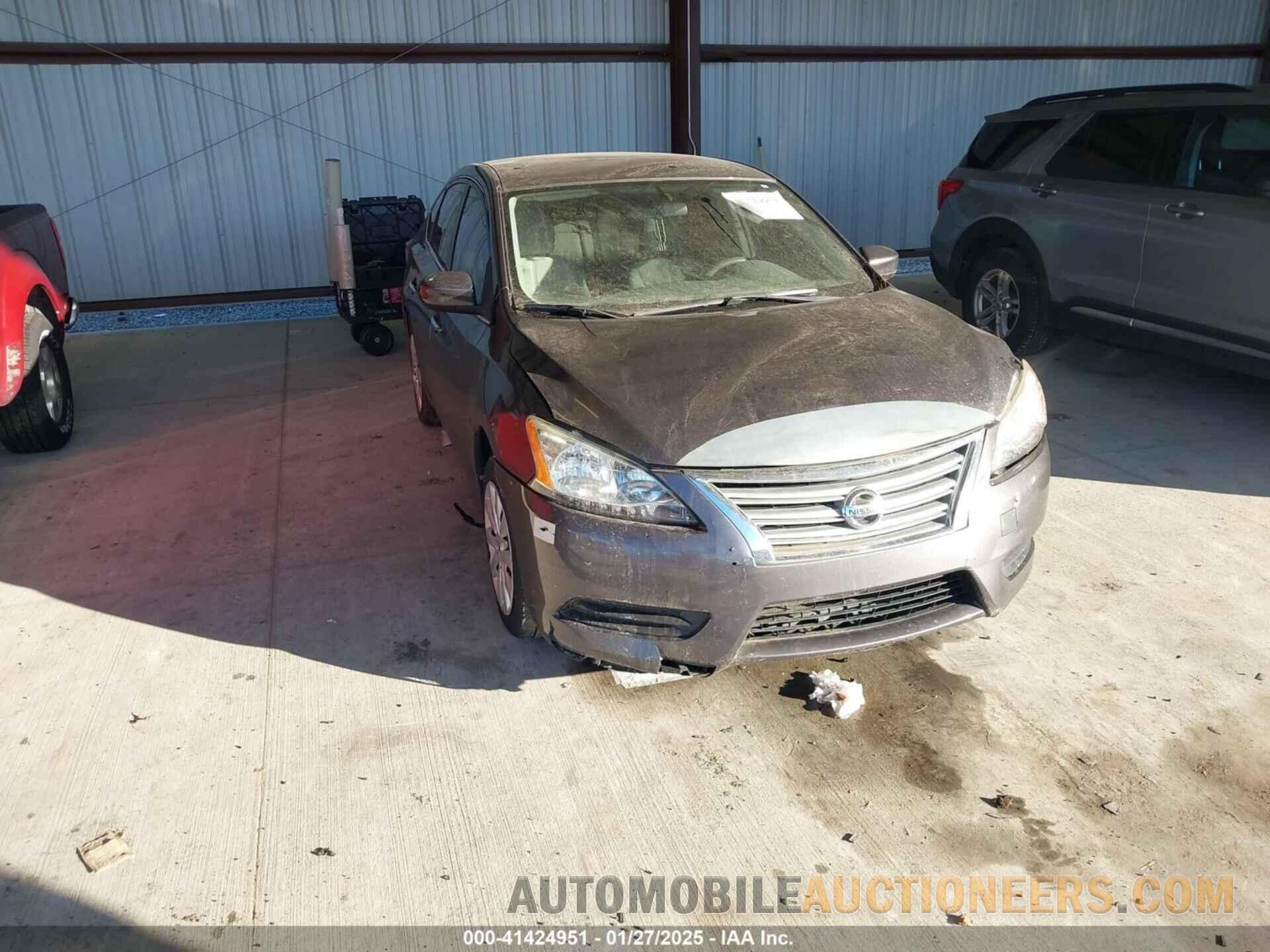 3N1AB7AP5DL768376 NISSAN SENTRA 2013