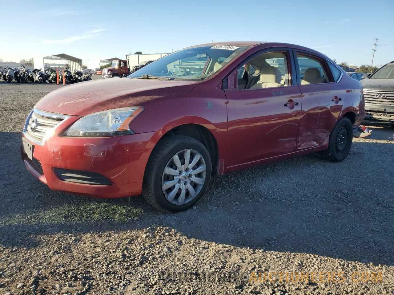 3N1AB7AP5EL607060 NISSAN SENTRA 2014