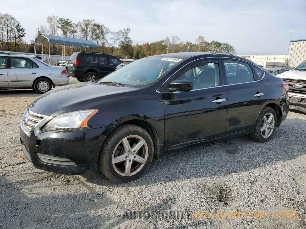 3N1AB7AP5EL653519 NISSAN SENTRA 2014