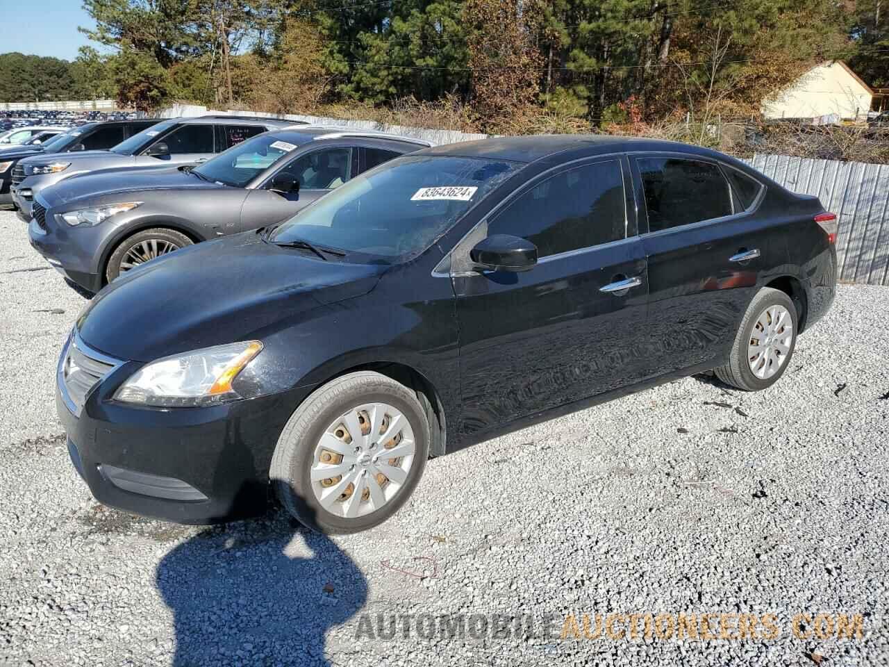 3N1AB7AP5EY251938 NISSAN SENTRA 2014