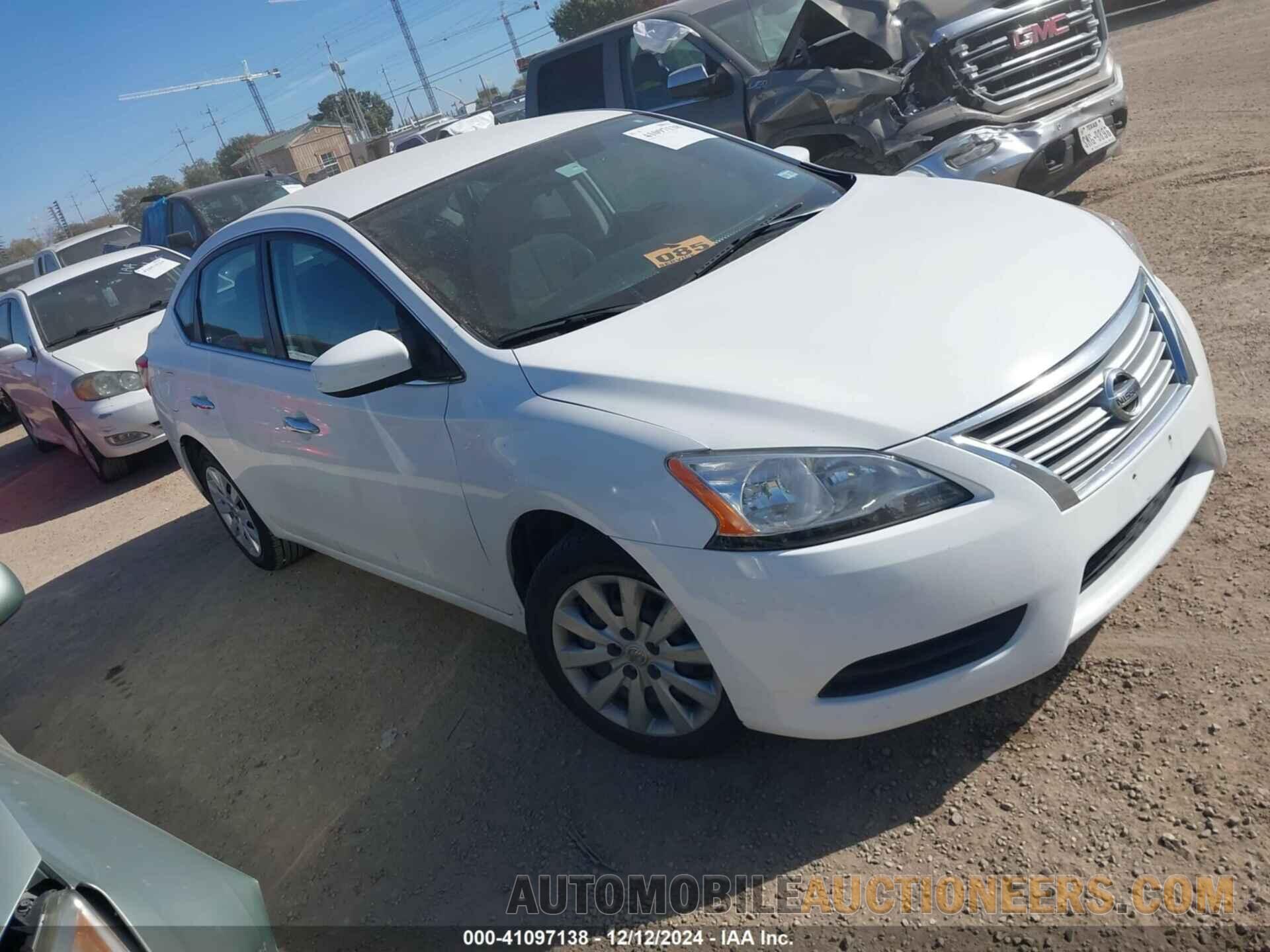 3N1AB7AP5FL653165 NISSAN SENTRA 2015