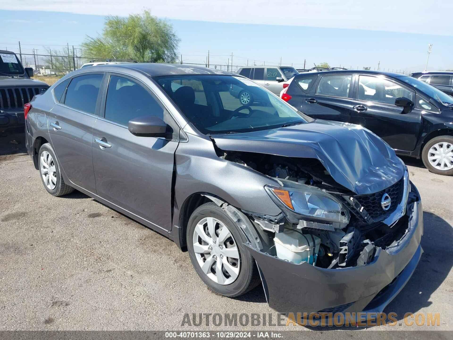 3N1AB7AP5GY221180 NISSAN SENTRA 2016