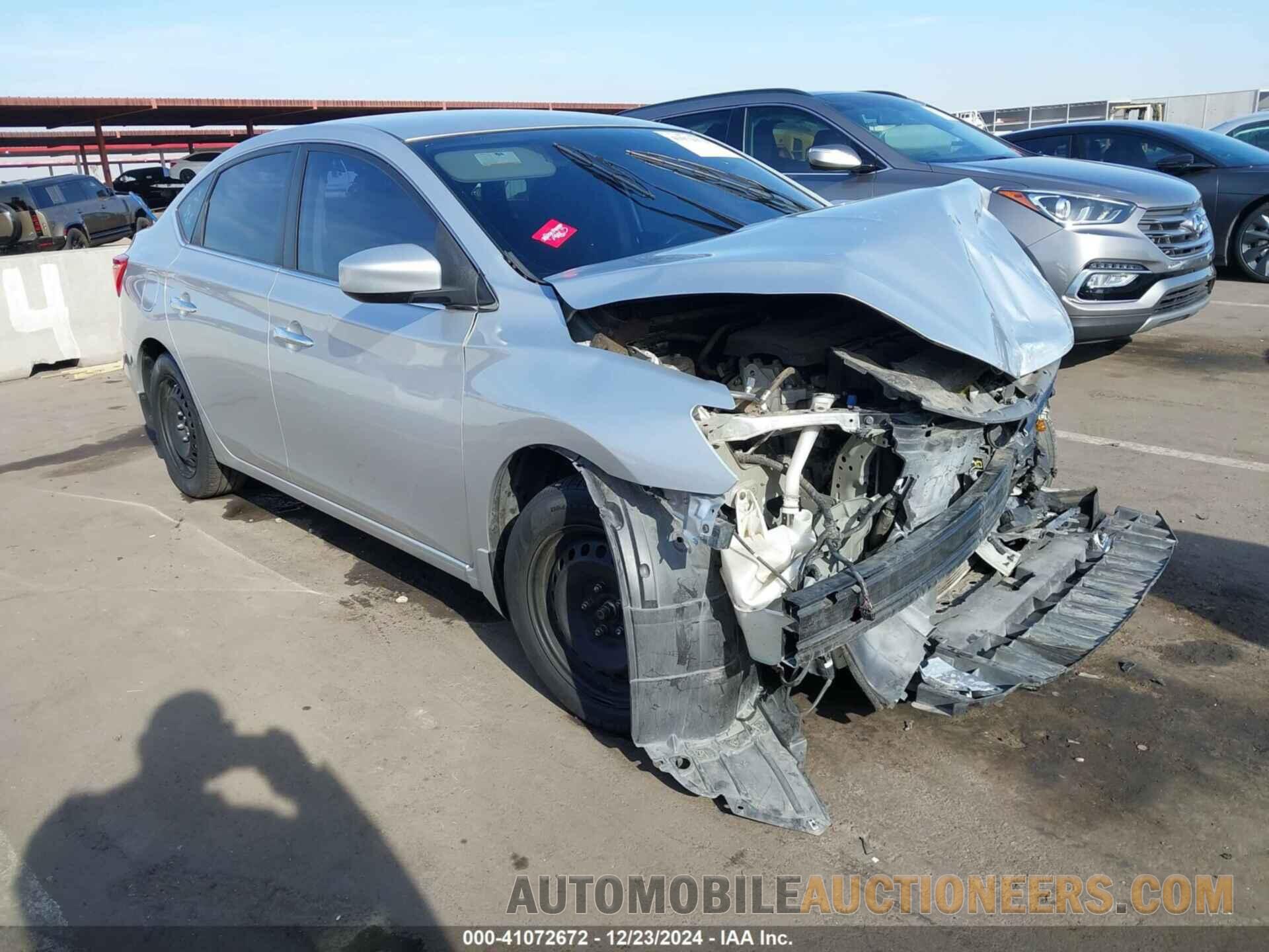 3N1AB7AP5GY253708 NISSAN SENTRA 2016