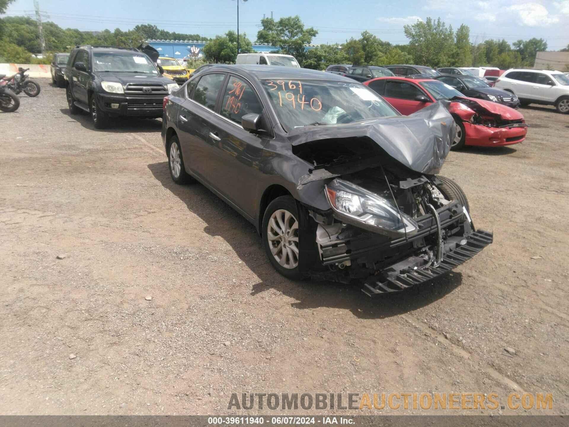 3N1AB7AP5KY333230 NISSAN SENTRA 2019