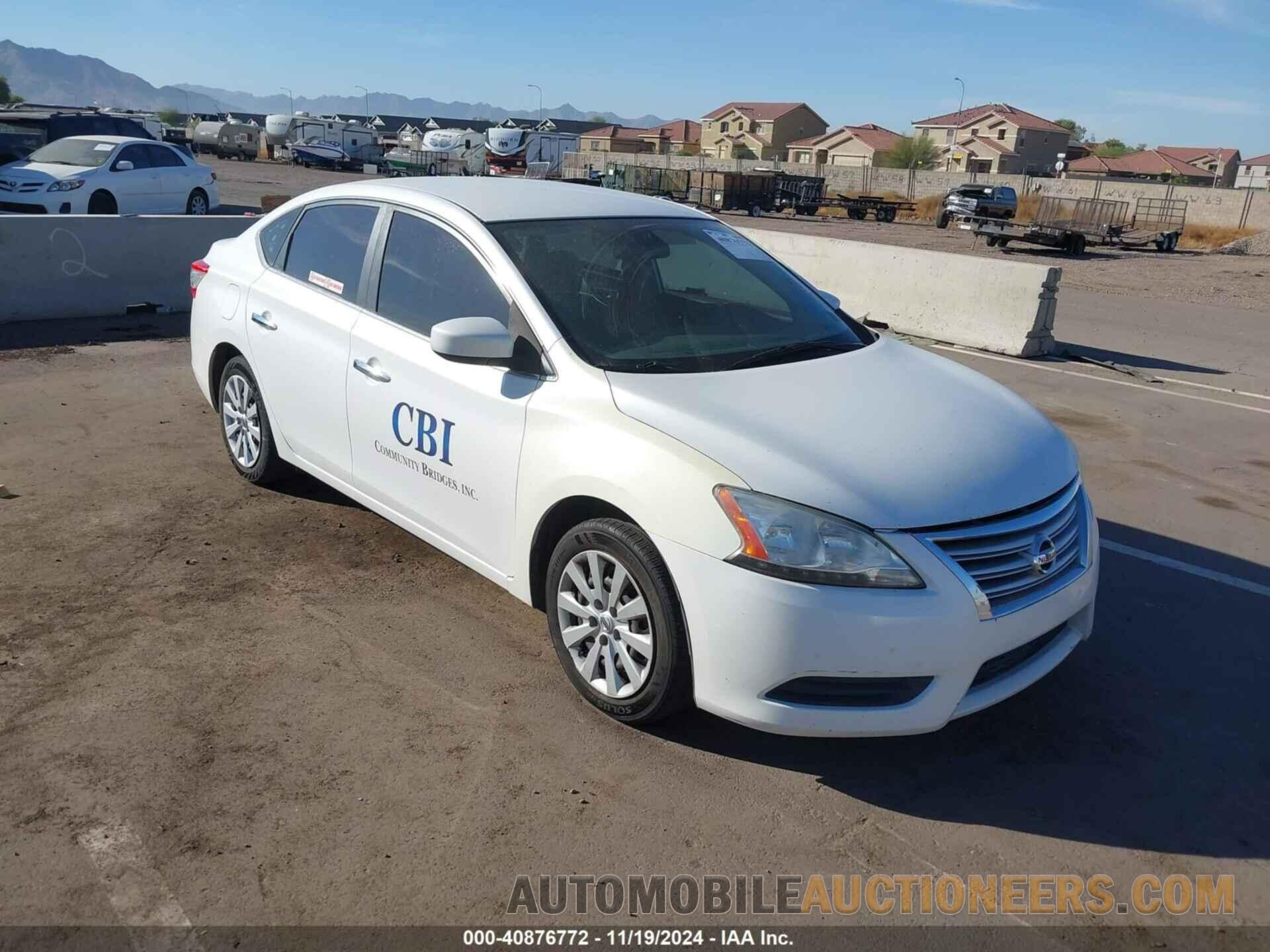 3N1AB7AP6DL652152 NISSAN SENTRA 2013