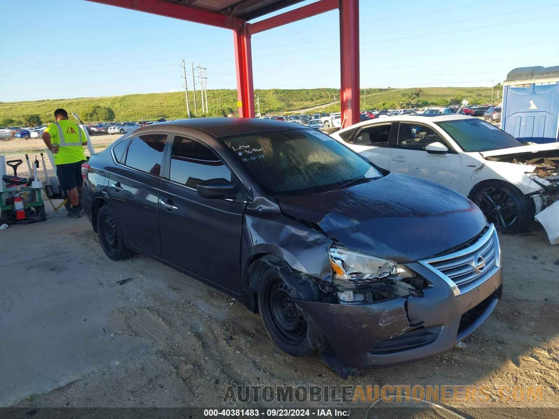 3N1AB7AP6DL684471 NISSAN SENTRA 2013