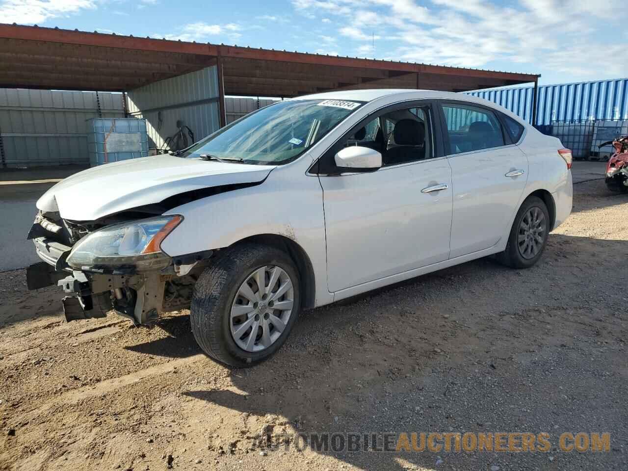 3N1AB7AP6DL687998 NISSAN SENTRA 2013