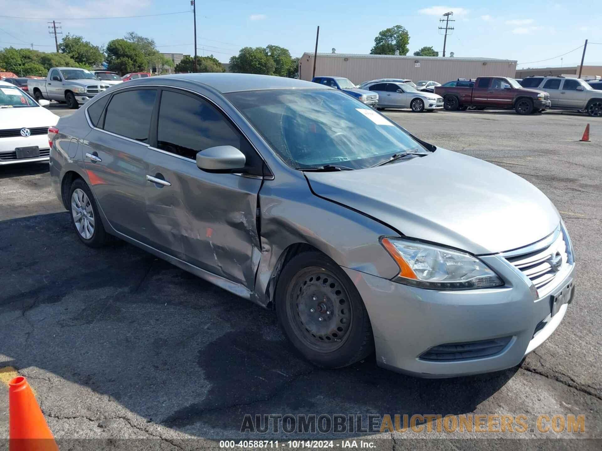 3N1AB7AP6DL772906 NISSAN SENTRA 2013