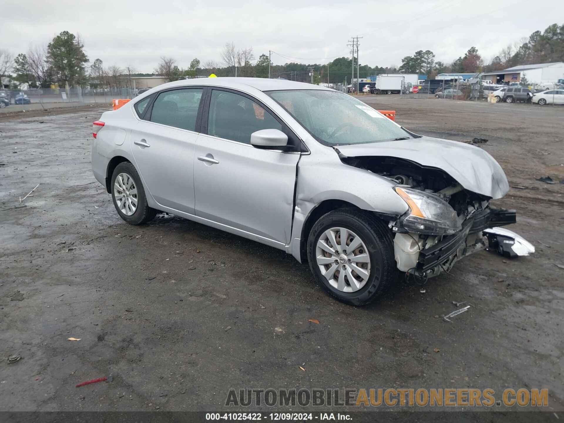 3N1AB7AP6EL689669 NISSAN SENTRA 2014