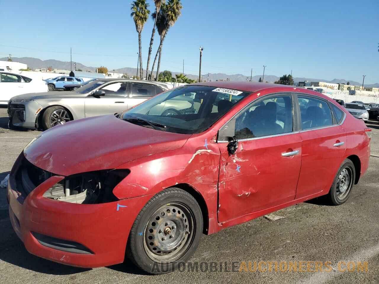 3N1AB7AP6EL692684 NISSAN SENTRA 2014