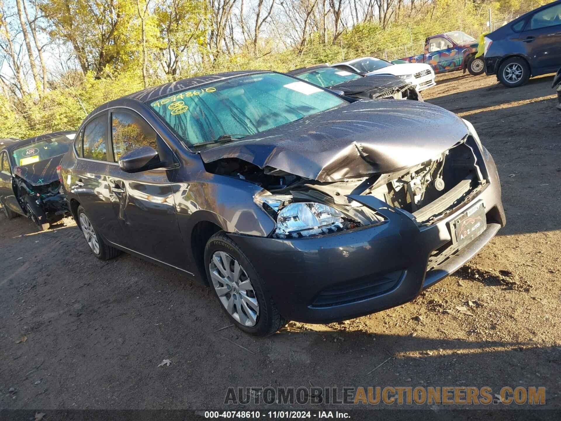 3N1AB7AP6EY241922 NISSAN SENTRA 2014