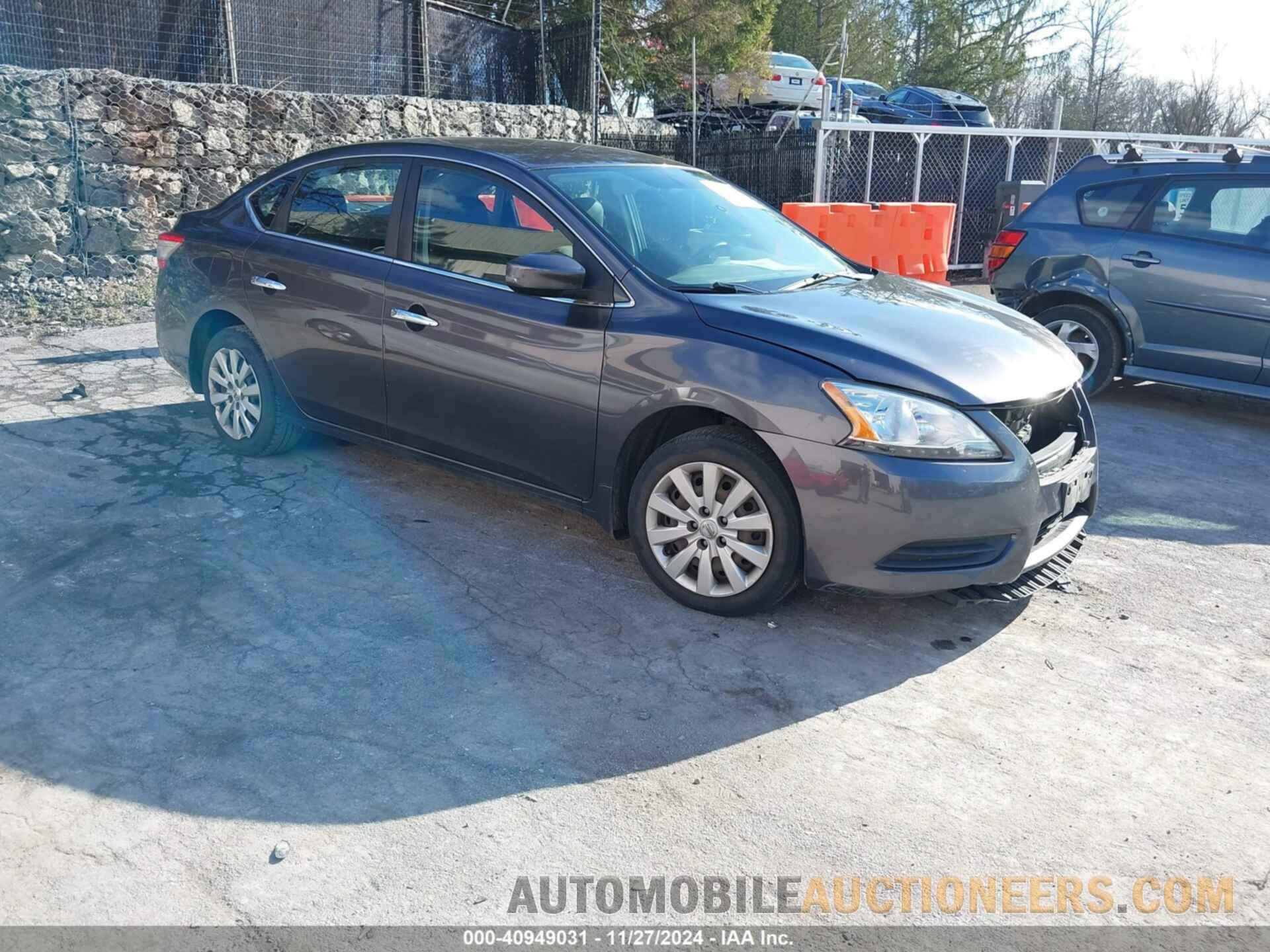 3N1AB7AP6EY286987 NISSAN SENTRA 2014