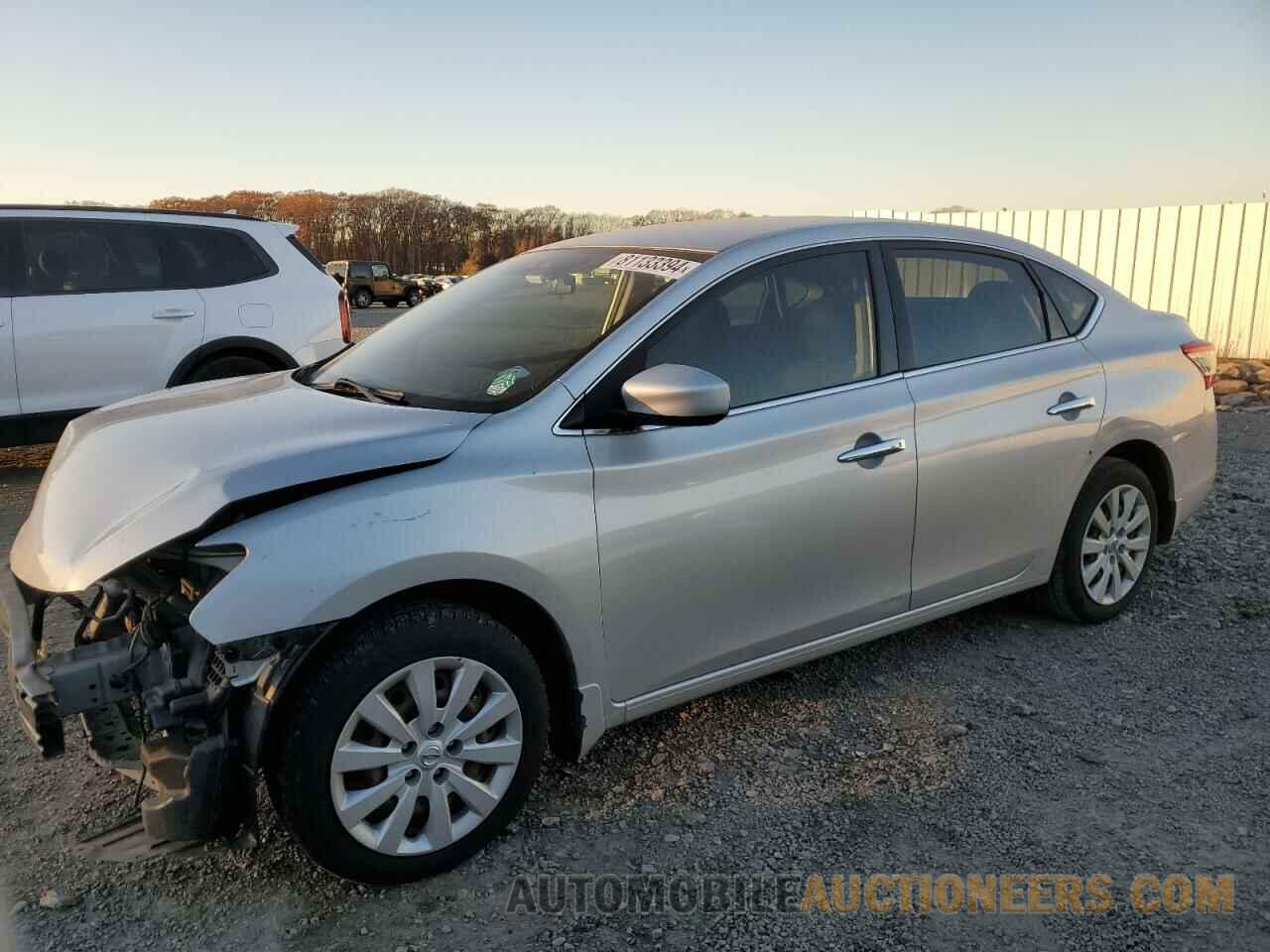 3N1AB7AP6EY296967 NISSAN SENTRA 2014