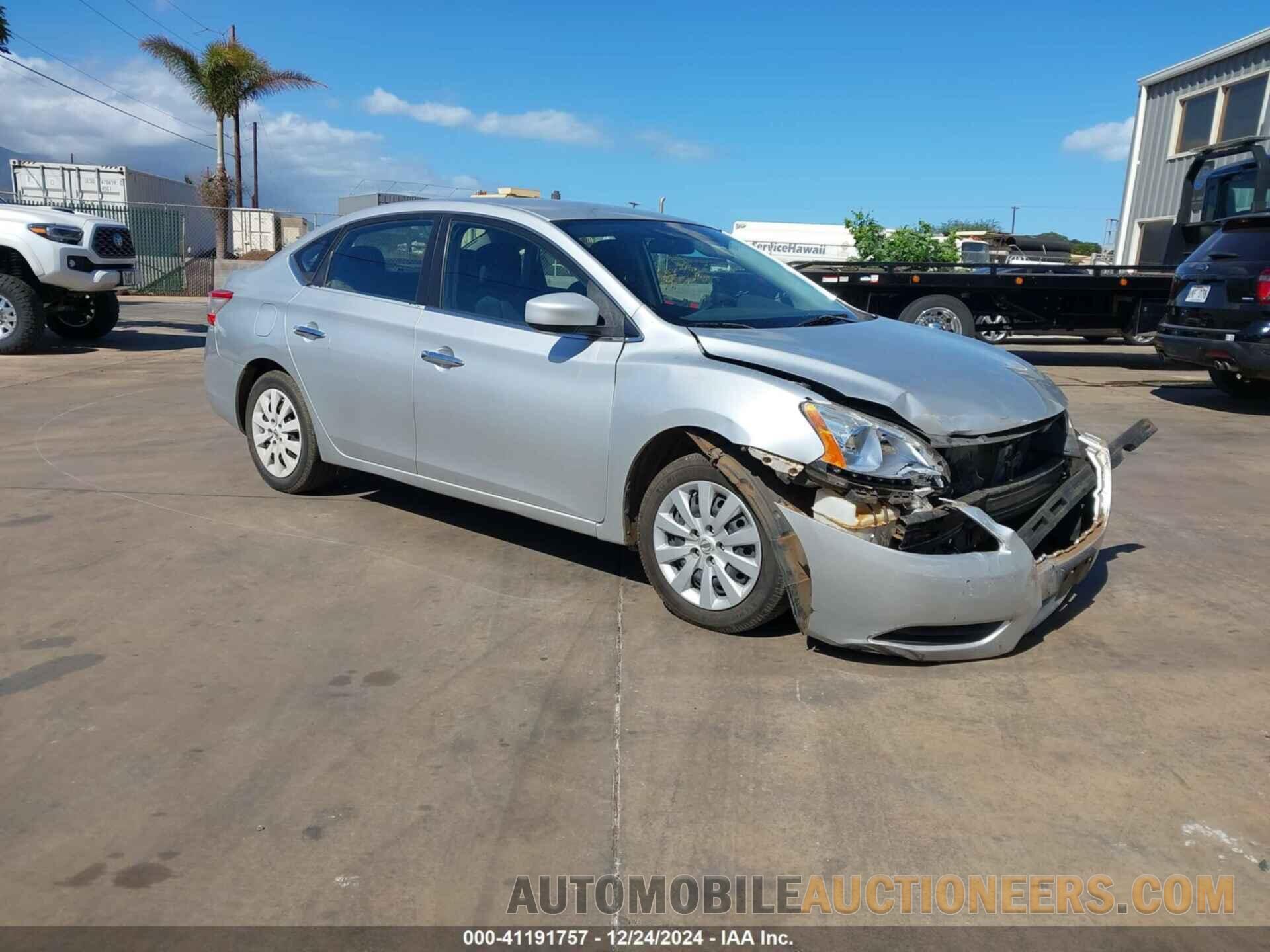 3N1AB7AP6FL667527 NISSAN SENTRA 2015