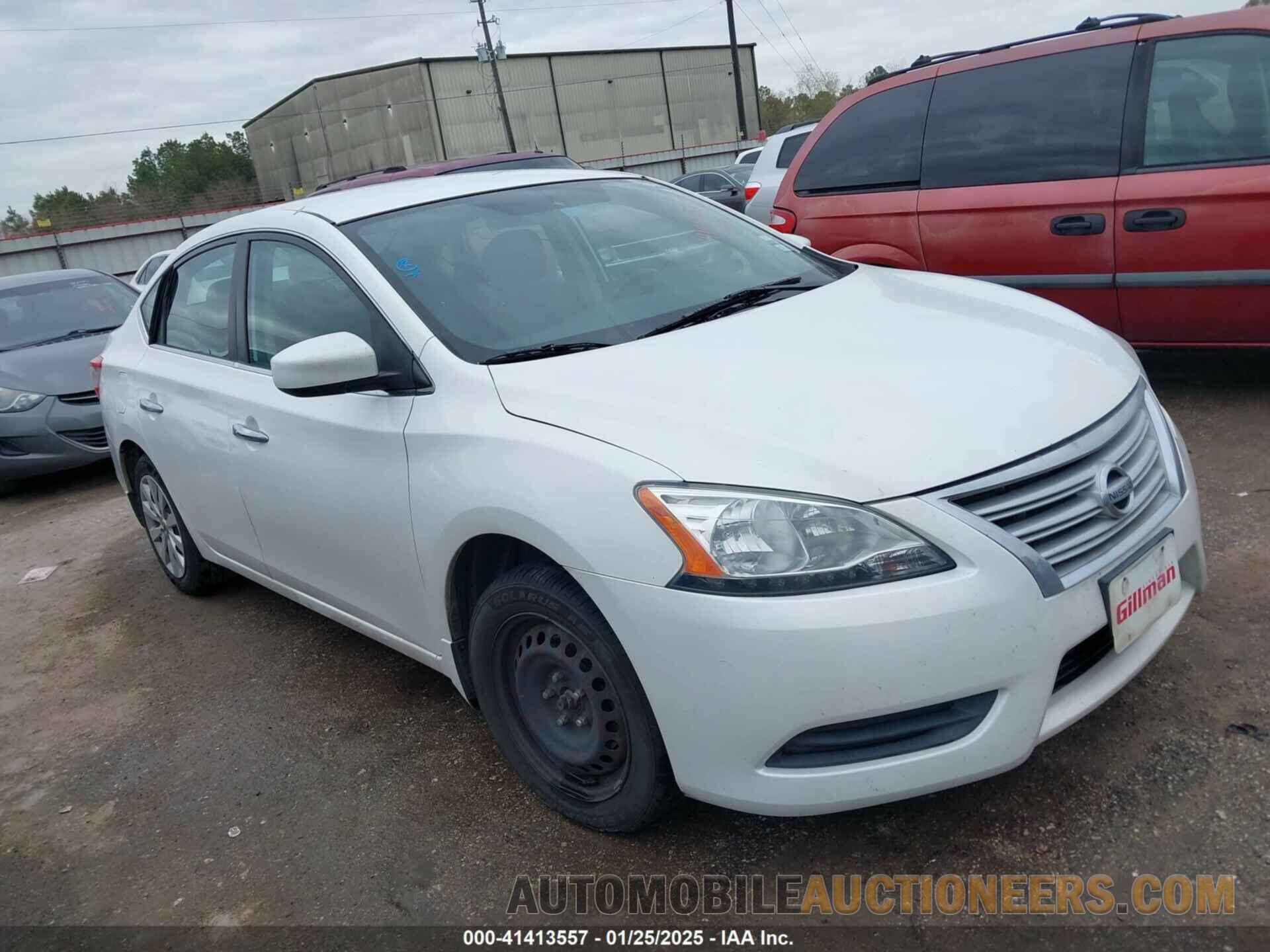 3N1AB7AP6FL689625 NISSAN SENTRA 2015